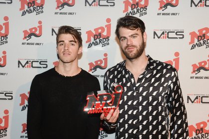 THE CHAINSMOKERS - NRJ DJ AWARDS 2016 - PHOTOCALL
