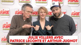 Julie Villers face à Patrice Leconte et Arthur Jugnot