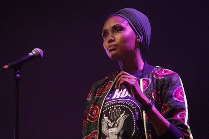 Imany sur la scène du Concert Pop Love