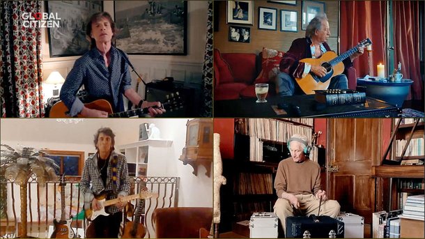 The Rolling Stones, Jean-Jacques Goldman, Francis Cabrel… : ces chanteurs qui nous donnent le sourire pendant le confinement.