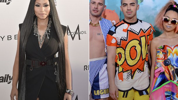Nicki Minaj et Joe Jonas : très proches dans le clip de «Kissing Stranger»!