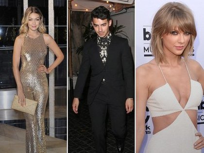 Gigi Hadid, Joe Jonas et Taylor Swift
