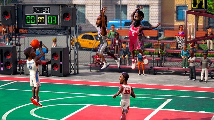 Jeux vidéo NBA Playgrounds roster