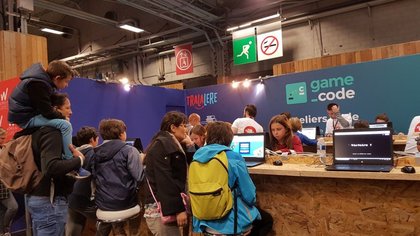 Les jeux vidéo sont avant tout des lignes de codes informatiques, un atelier de codage est donc proposé à PGW 2018.