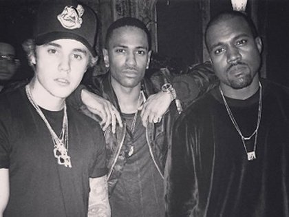 Justin Bieber, Kanye West et Big Sean 